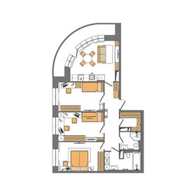 77,1 м², 3-комнатная квартира 7 572 800 ₽ - изображение 23