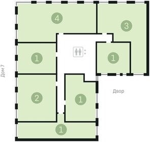 131,1 м², 3-комнатная квартира 16 110 000 ₽ - изображение 17