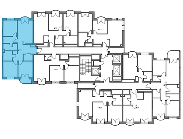 78,9 м², 3-комнатная квартира 42 960 000 ₽ - изображение 24