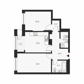 75,1 м², 2-комнатная квартира 11 850 000 ₽ - изображение 90