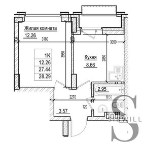 33,1 м², 1-комнатная квартира 4 690 000 ₽ - изображение 105