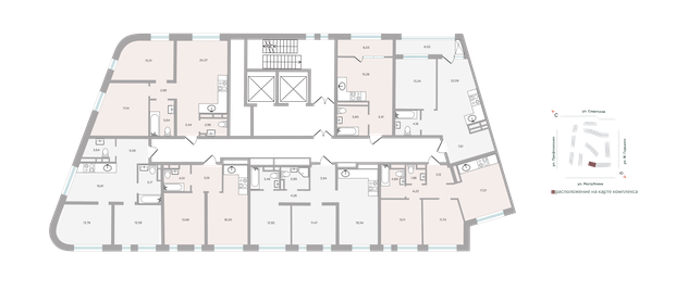 72 м², 2-комнатная квартира 9 150 000 ₽ - изображение 79