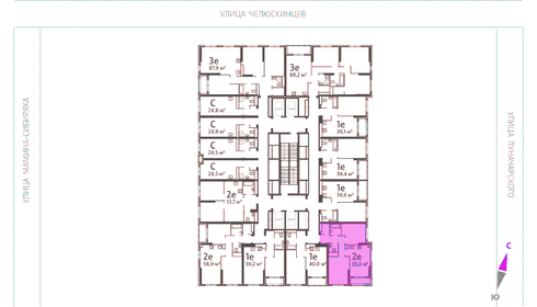 54,6 м², 2-комнатная квартира 13 748 000 ₽ - изображение 10
