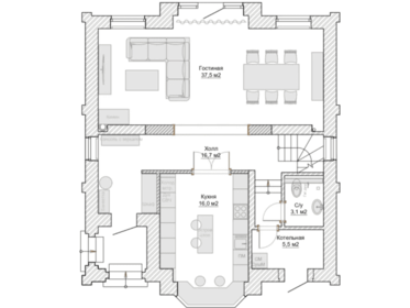 230 м² дом, 5,1 сотки участок 34 900 000 ₽ - изображение 90