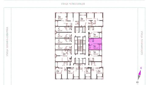 39,3 м², 1-комнатная квартира 7 787 059 ₽ - изображение 8