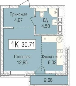 30,9 м², 1-комнатная квартира 3 949 000 ₽ - изображение 120