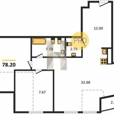 Квартира 78,2 м², 2-комнатная - изображение 5