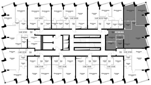 97,4 м², 3-комнатная квартира 57 860 176 ₽ - изображение 27