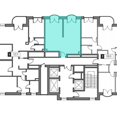 Квартира 46,9 м², 1-комнатная - изображение 2