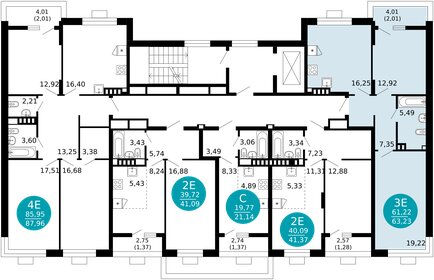 Квартира 63,2 м², 2-комнатная - изображение 2