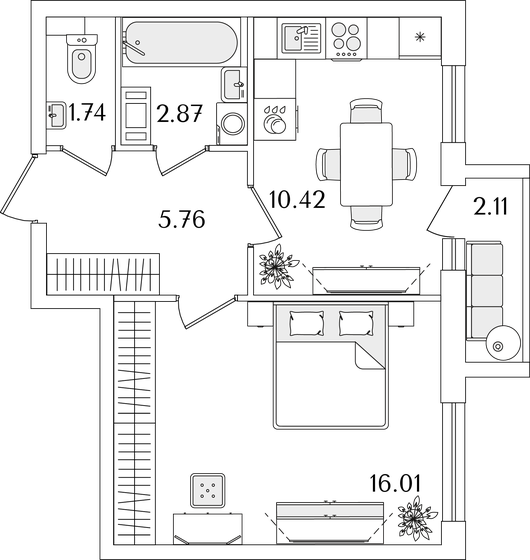 70 м², торговое помещение 21 000 000 ₽ - изображение 58
