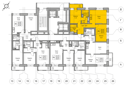 91,8 м², 2-комнатные апартаменты 32 000 000 ₽ - изображение 70