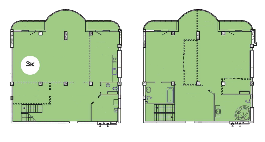 291,9 м², 4-комнатная квартира 35 028 000 ₽ - изображение 1