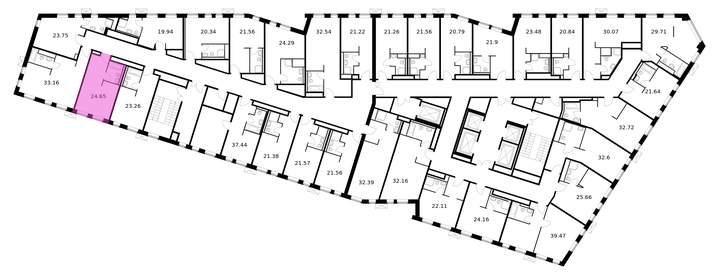 Квартира 24,7 м², студия - изображение 2