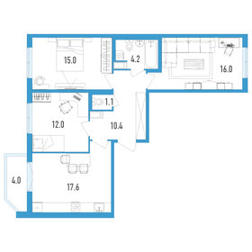 83 м², 3-комнатная квартира 10 500 000 ₽ - изображение 47