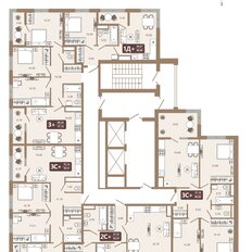 Квартира 86,8 м², 3-комнатная - изображение 2