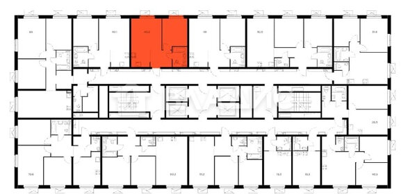 Квартира 40,2 м², 2-комнатная - изображение 2