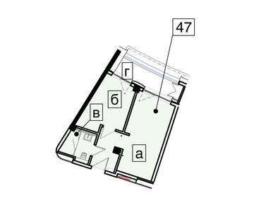 39,6 м², 2-комнатные апартаменты 75 240 000 ₽ - изображение 40