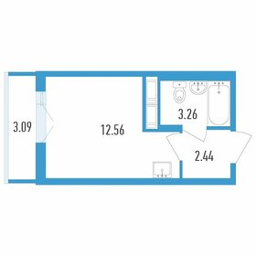 Квартира 19,2 м², студия - изображение 1