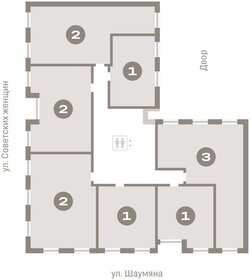 85,6 м², 2-комнатная квартира 13 430 000 ₽ - изображение 23
