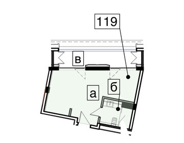 Квартира 35,5 м², 2-комнатные - изображение 1