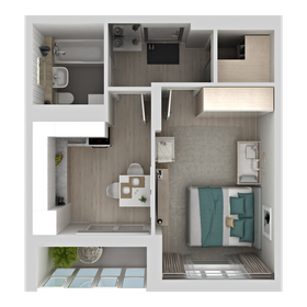 33,8 м², 1-комнатная квартира 3 300 000 ₽ - изображение 82