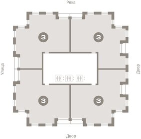 147,9 м², 3-комнатная квартира 16 470 000 ₽ - изображение 2