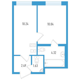 Квартира 28,7 м², 1-комнатная - изображение 1