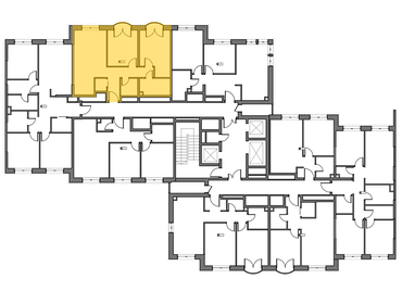 69,6 м², 2-комнатная квартира 37 040 000 ₽ - изображение 21