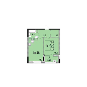 61 м², 1-комнатная квартира 8 845 000 ₽ - изображение 53