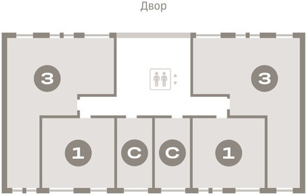 38,5 м², 1-комнатная квартира 7 200 000 ₽ - изображение 22