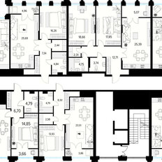 Квартира 93,2 м², 3-комнатная - изображение 2