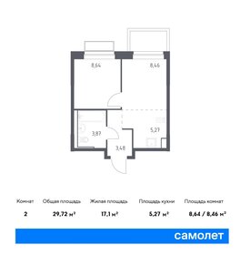 33 м², 1-комнатная квартира 6 250 000 ₽ - изображение 110