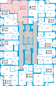 Квартира 33,8 м², 2-комнатная - изображение 2