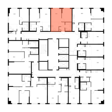 Квартира 33,8 м², 1-комнатная - изображение 2