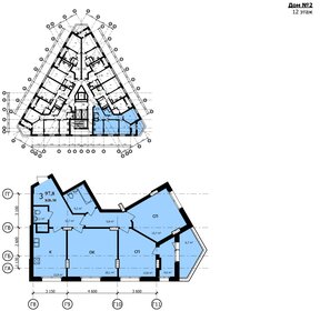 Квартира 97,8 м², 3-комнатная - изображение 1