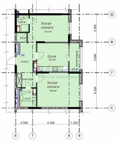 70 м², 2-комнатная квартира 10 300 000 ₽ - изображение 29