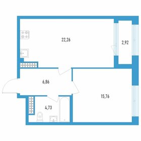 55,1 м², квартира-студия 15 500 000 ₽ - изображение 79