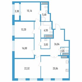 Квартира 138,2 м², 4-комнатная - изображение 1