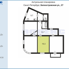 19 м², комната - изображение 3