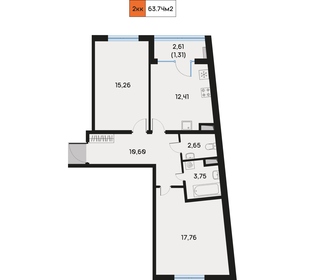 80 м², 2-комнатная квартира 17 250 000 ₽ - изображение 73