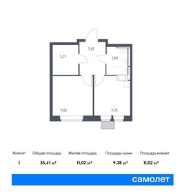 37 м², 1-комнатная квартира 7 650 000 ₽ - изображение 7