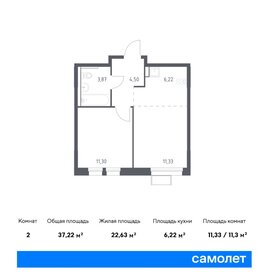 35,9 м², 1-комнатная квартира 6 900 000 ₽ - изображение 67