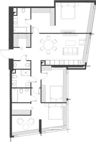 120,4 м², 2-комнатные апартаменты 99 000 000 ₽ - изображение 85