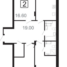 Квартира 106,5 м², 4-комнатная - изображение 2
