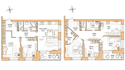 Квартира 70,8 м², 3-комнатная - изображение 2