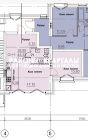 Квартира 55,6 м², 2-комнатная - изображение 1