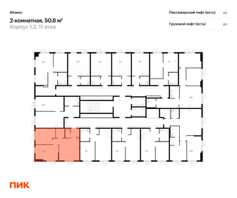 Квартира 50,8 м², 2-комнатная - изображение 2