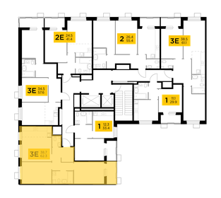 62,3 м², 3-комнатная квартира 11 515 795 ₽ - изображение 2