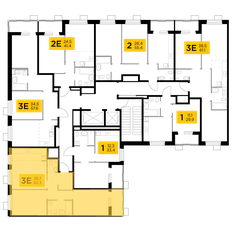 Квартира 62,3 м², 3-комнатная - изображение 2